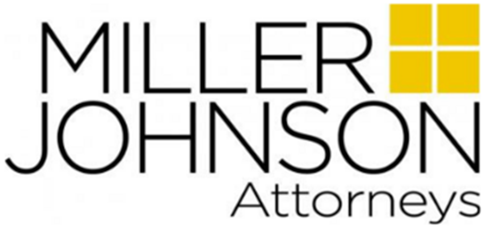 Logo for the Miller Johnson Attorneys